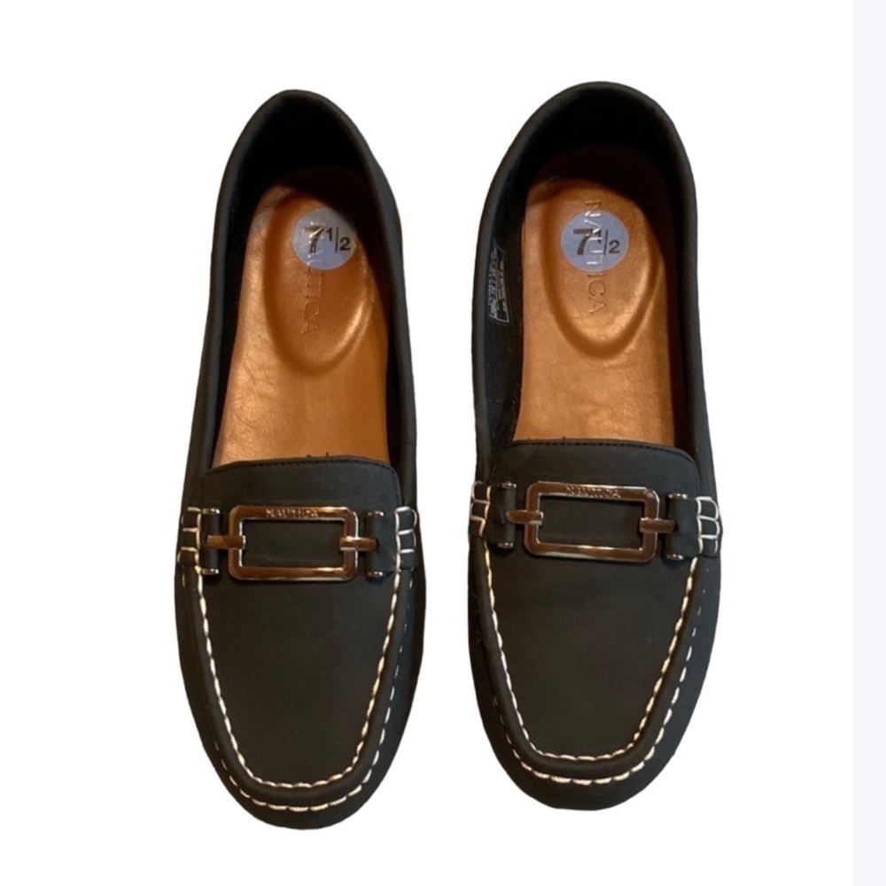 Nautica Blythe loafers Black size 7.5